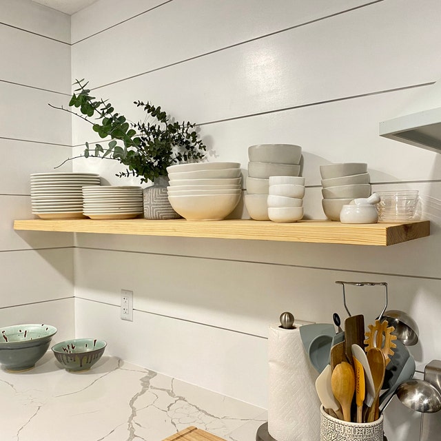 Gizli Ayaklı Tekli Raf